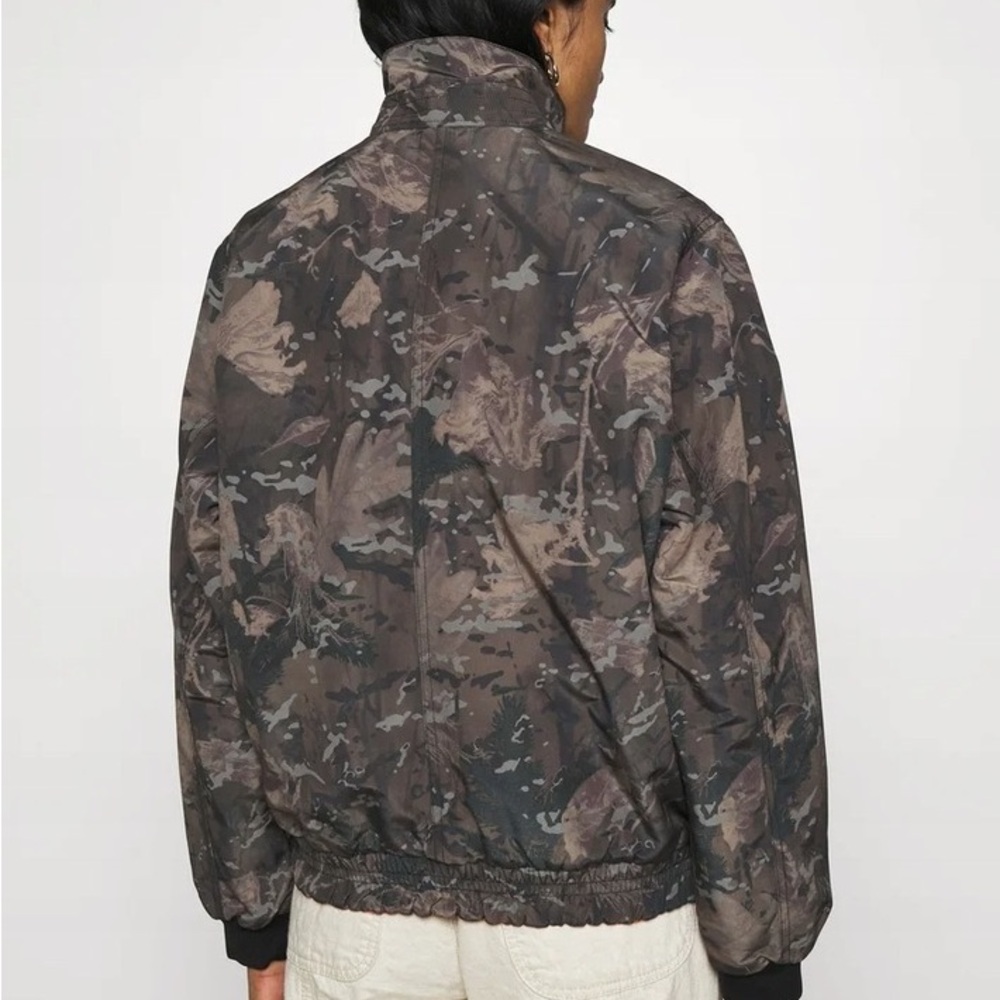 Carhartt WIP Women's Camouflage Keystone Reversible Bomber Jacket Sz S Small - Picture 4 of 12